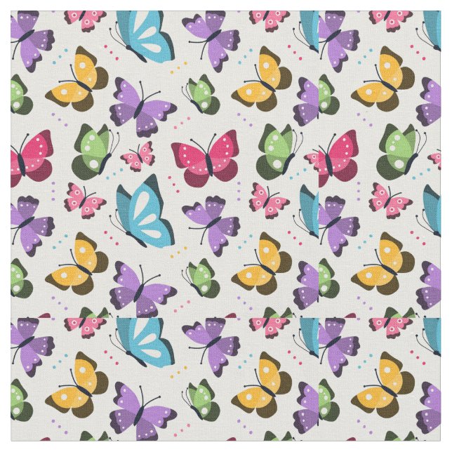 Butterfly Collection Fabric (Close Up)