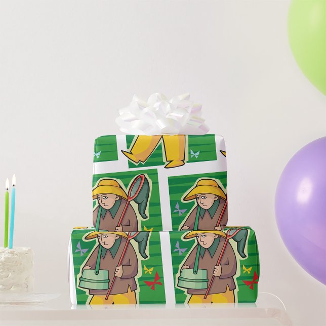 Butterfly Collector Wrapping Paper (Creator Uploaded)