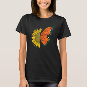 Butterfly Collector Yellow Sunflower Monarch Butte T-Shirt