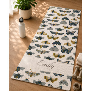 Butterfly colourful Pattern Yoga Mat