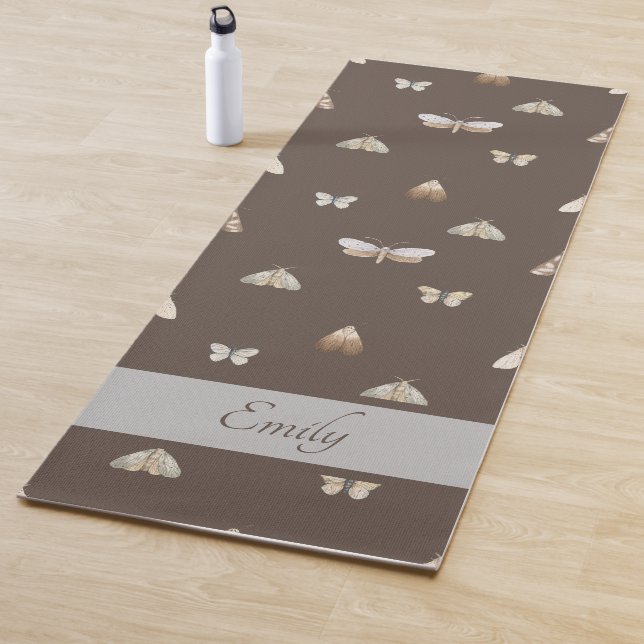  Butterfly colourful Pattern Yoga Mat (In Situ)