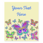 Butterfly Colourful Tattoo Style