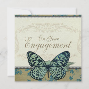 Butterfly Congratulations on Engagement