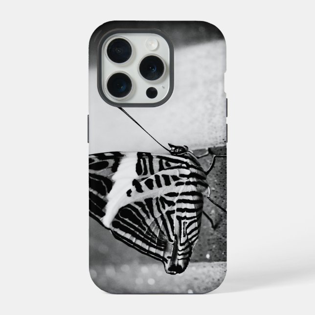 butterfly crossing iPhone case (Back)