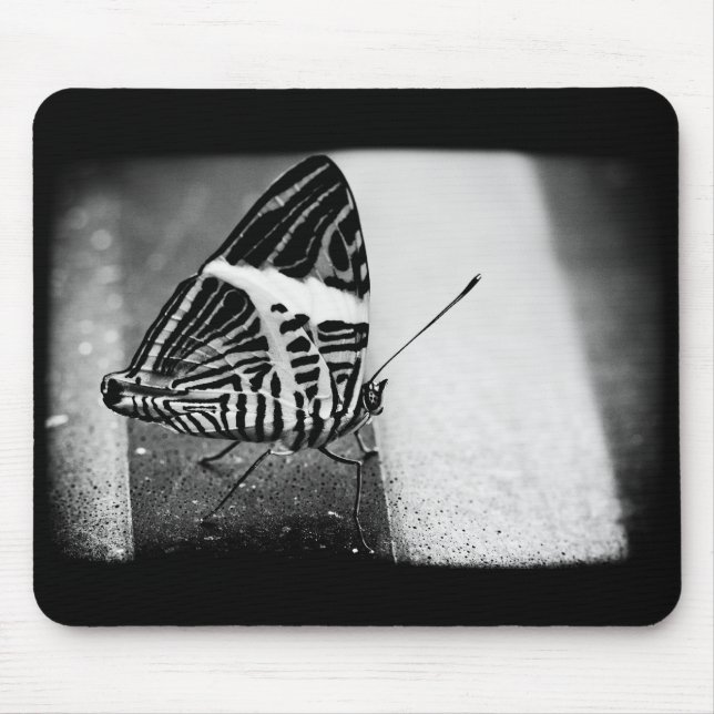 butterfly crossing mouse mat (Front)