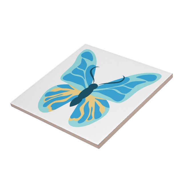 Butterfly Custom Colour Graphic Tile (Side)