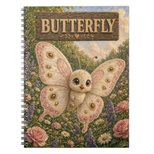 Butterfly Cute Baby Storybook Nursery Animal Notebook
