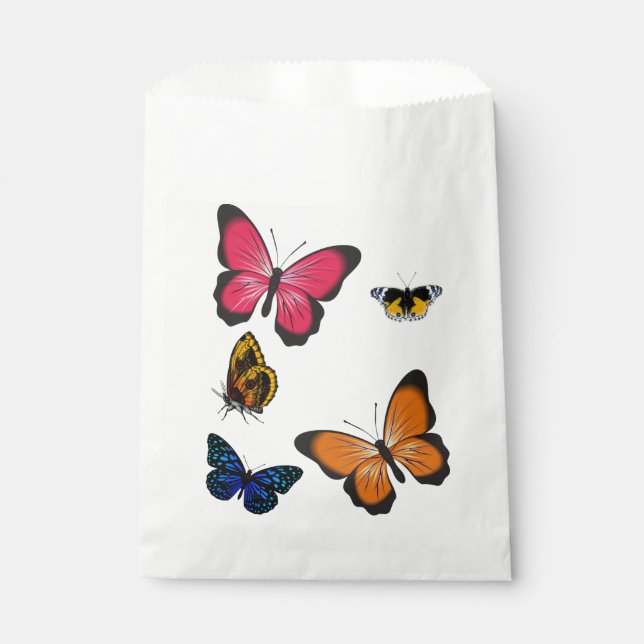 butterfly cute  favour bags (Front)