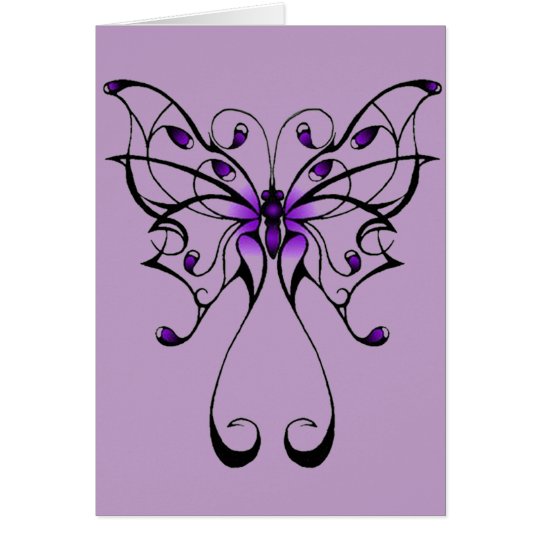 Butterfly Dance Card