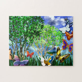 BUTTERFLY DANCE JIGSAW PUZZLE