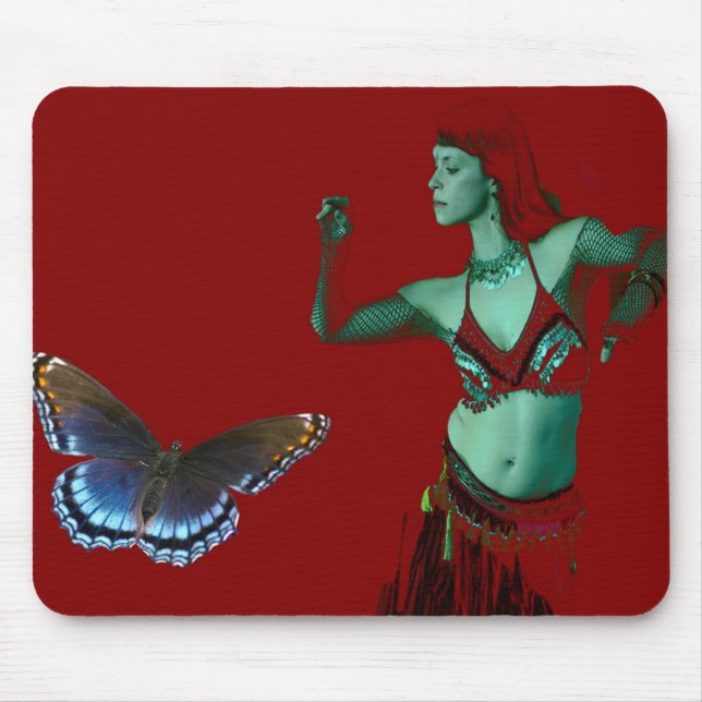 Butterfly Dance Mouse Mat (Front)