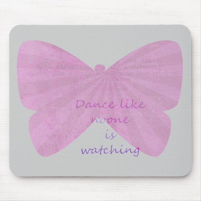 Butterfly Dance Mouse Mat (Front)