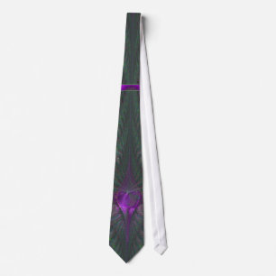 Butterfly Dance of Love Abstract Art Tie