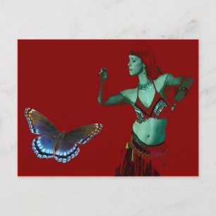 Butterfly Dance Postcard