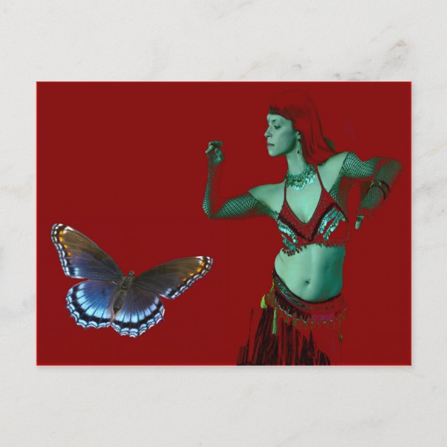 Butterfly Dance Postcard (Front)