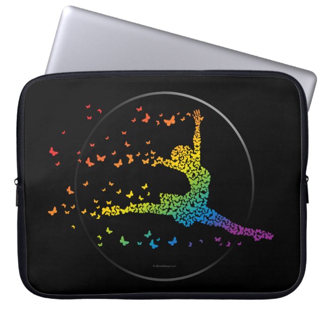 Butterfly Dancer Laptop Sleeve (Front)