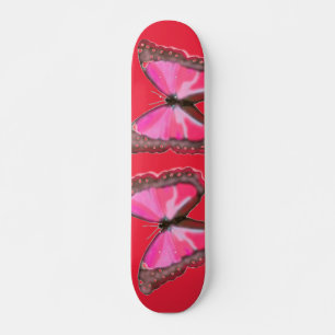 Butterfly decoration skateboard