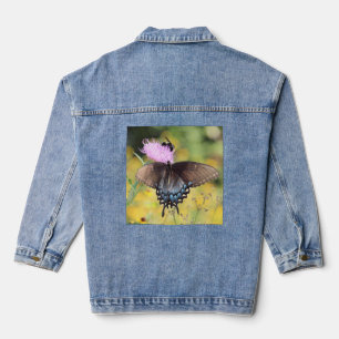 Butterfly  denim jacket