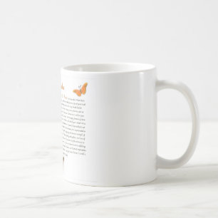 Butterfly Desiderata Coffee Mug=Daily Inspiration Mug