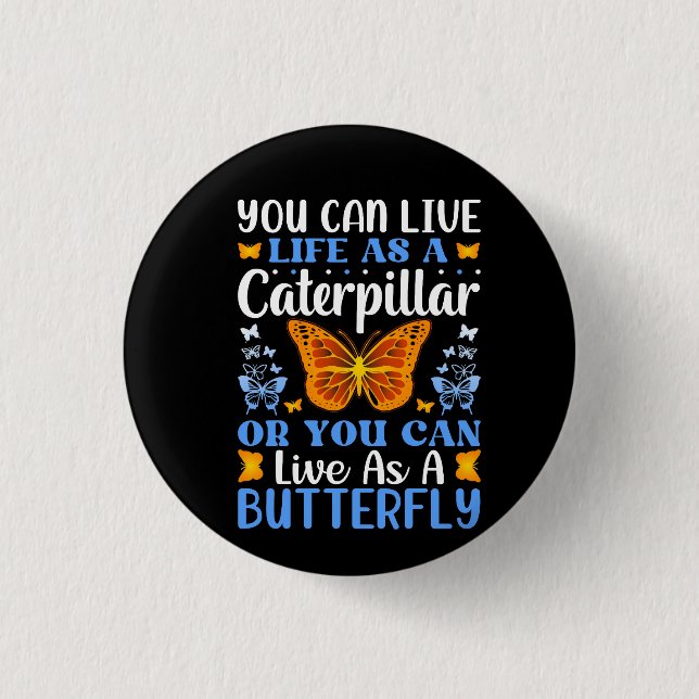 butterfly-design-bundle 3 cm round badge (Front)