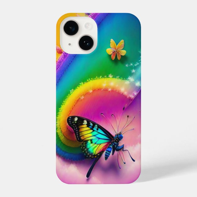 Butterfly Design iPhone Case (Back)