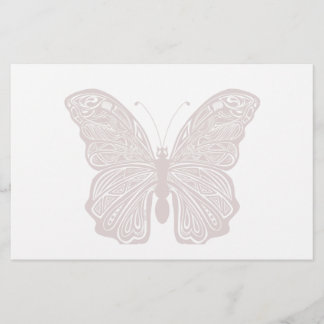 Butterfly Design Stationery