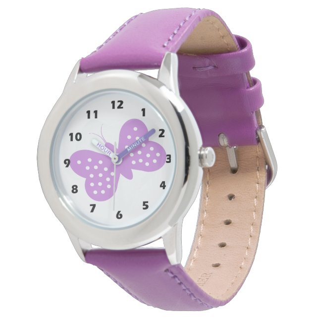 Butterfly Design Watch (Angled)