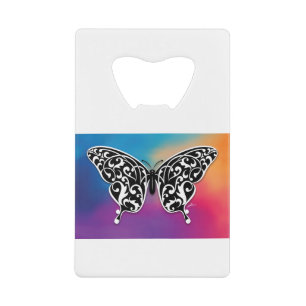 Butterfly Design with Sunset Colours
