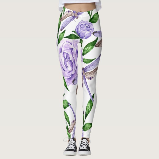 Butterfly Diamond Art Leggings (Front)