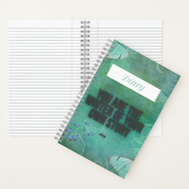 Butterfly Diary – Elegant Journal Notebook (Inside)