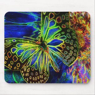 Butterfly Digital Art Mousepad