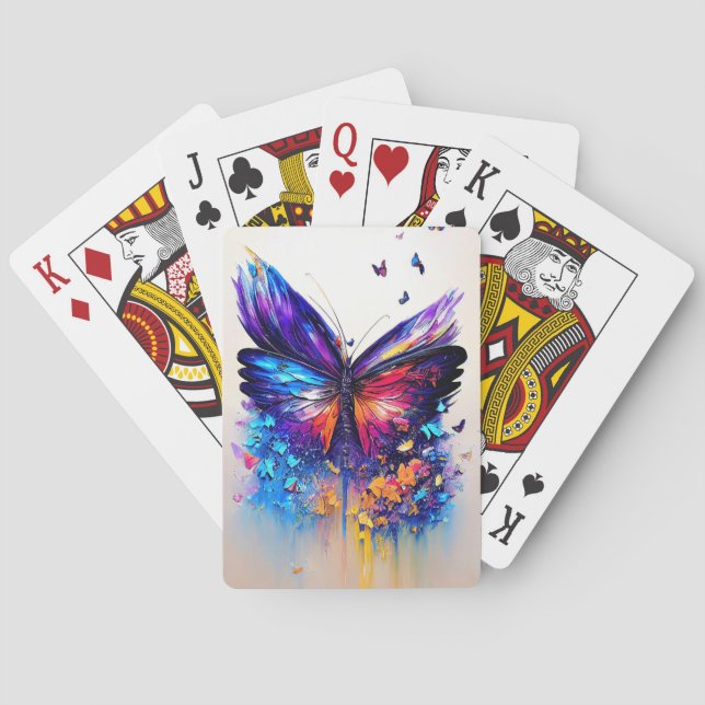 Butterfly Discovery Adventure Nature Planet Earth  Playing Cards (Back)