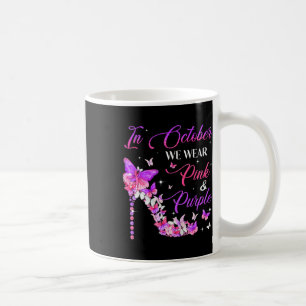 Butterfly Domestic Violence And Breast Cancer Awar Coffee Mug