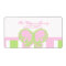 Butterfly Dots Address Label 4