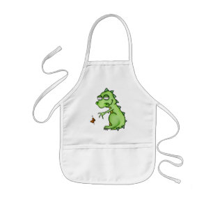 Butterfly Dragon Kids Apron
