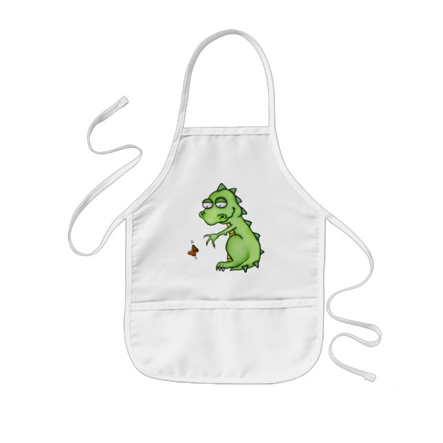 Butterfly Dragon Kids Apron (Front)