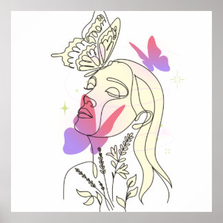 Butterfly Dream – Artistic Wall Poster