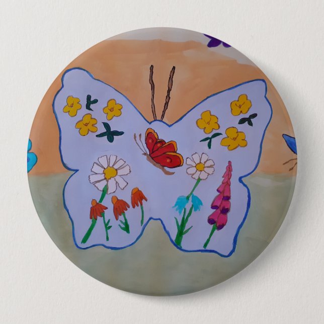 Butterfly Dreaming Badge (Front)