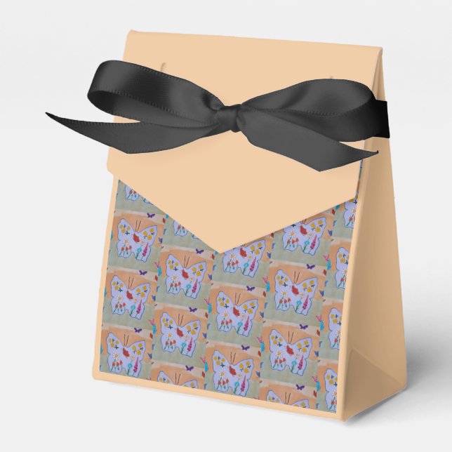 Butterfly Dreaming Favour Box (Front Side)