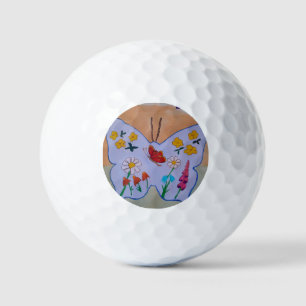 Butterfly Dreaming  Golf Balls
