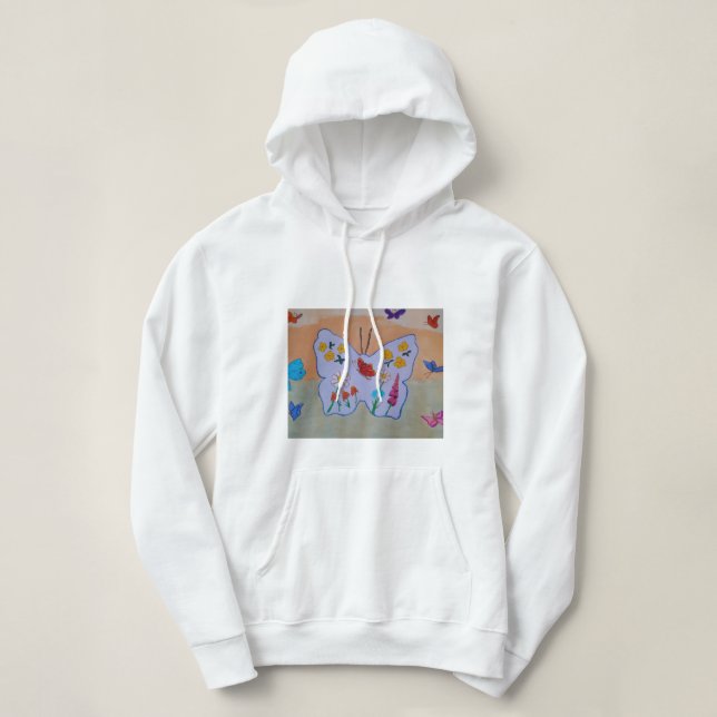 Butterfly Dreaming Hoodie (Design Front)