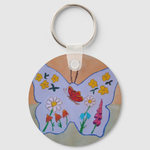 Butterfly Dreaming Key Ring