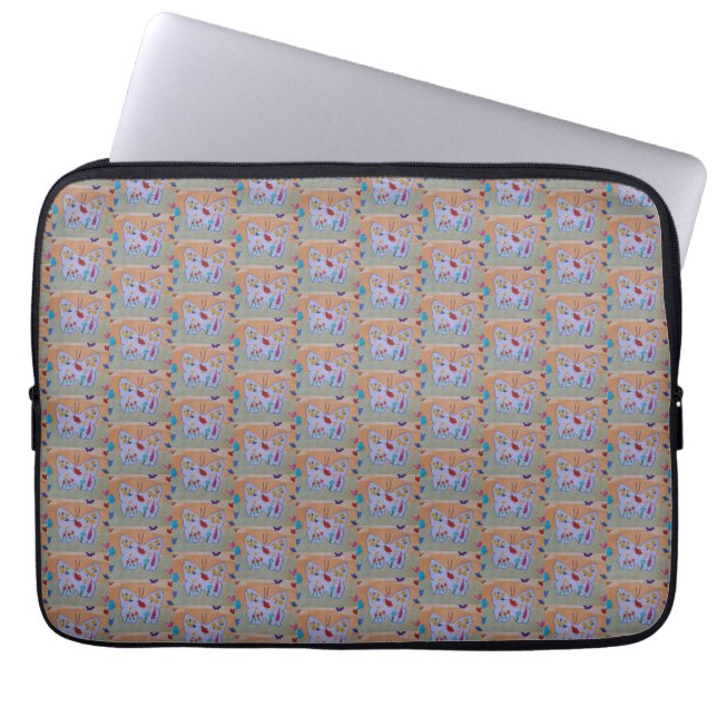 Butterfly Dreaming Laptop Sleeve (Front)