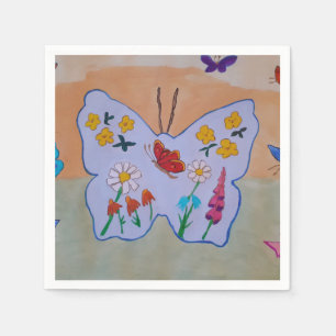 Butterfly Dreaming Napkin