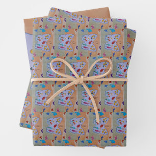 Butterfly Dreaming Wrapping Paper Sheet