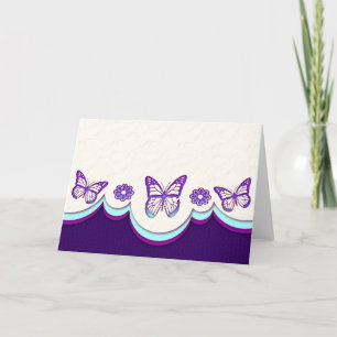 Butterfly Dreams Card (Blank)