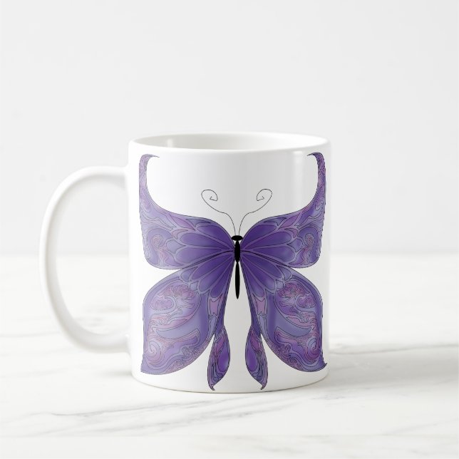 Butterfly Dreams Coffee Mug (Left)