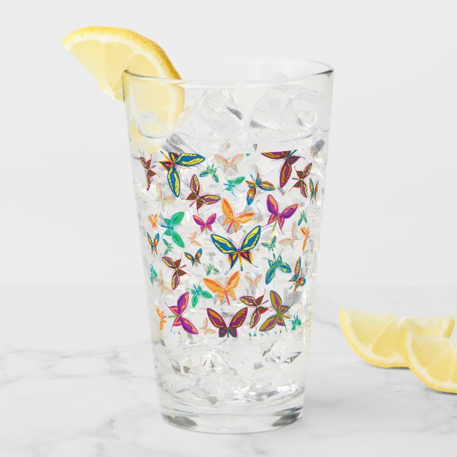 Butterfly Dreams Glass (Front Ice)