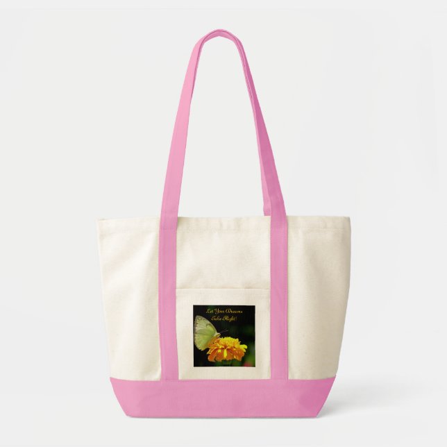Butterfly "Dreams" Impulse Tote (Front)