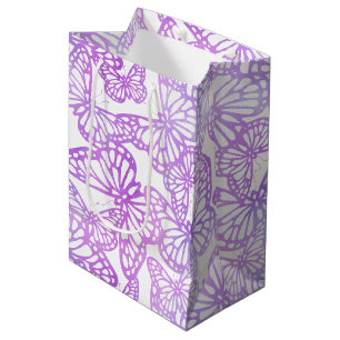 Butterfly Dreams (Lavender) Medium Gift Bag